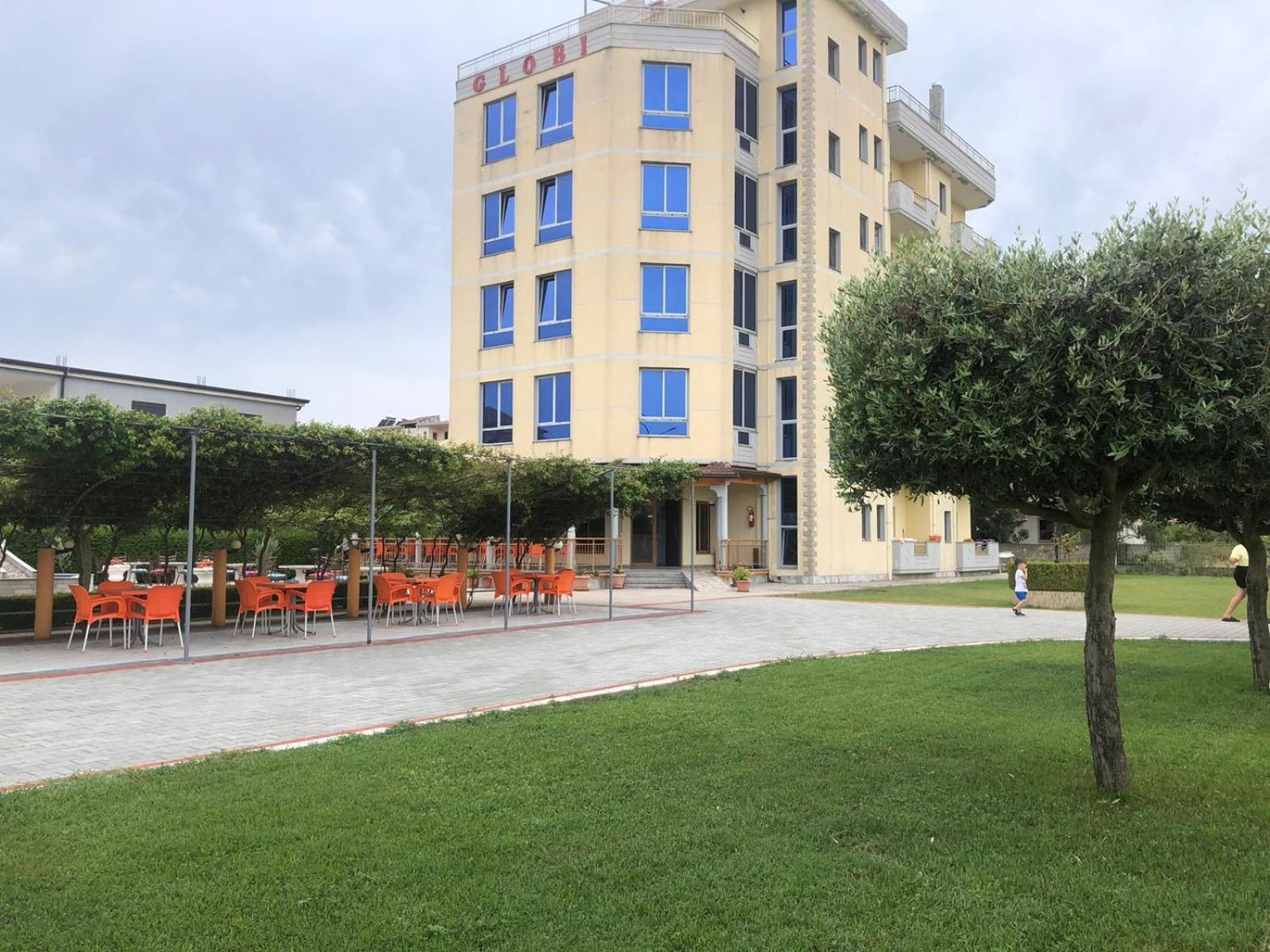 Hotel Restaurant Globi Velipojë Eksteriør bilde